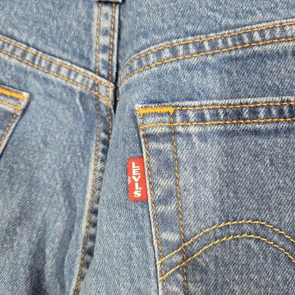 Levi's Premium 501 Skinny High-rise Women's Jeans Jive Ship - Medium Wash 29x28 - Picture 7 of 9